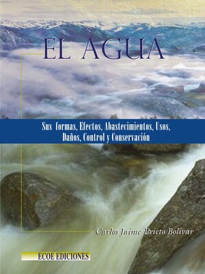 cover image of El agua (3a. ed.)